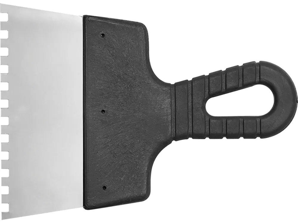 Nerezová zubatá stěrka 150 mm, zub 8 x 8 mm, 06300 VOREL