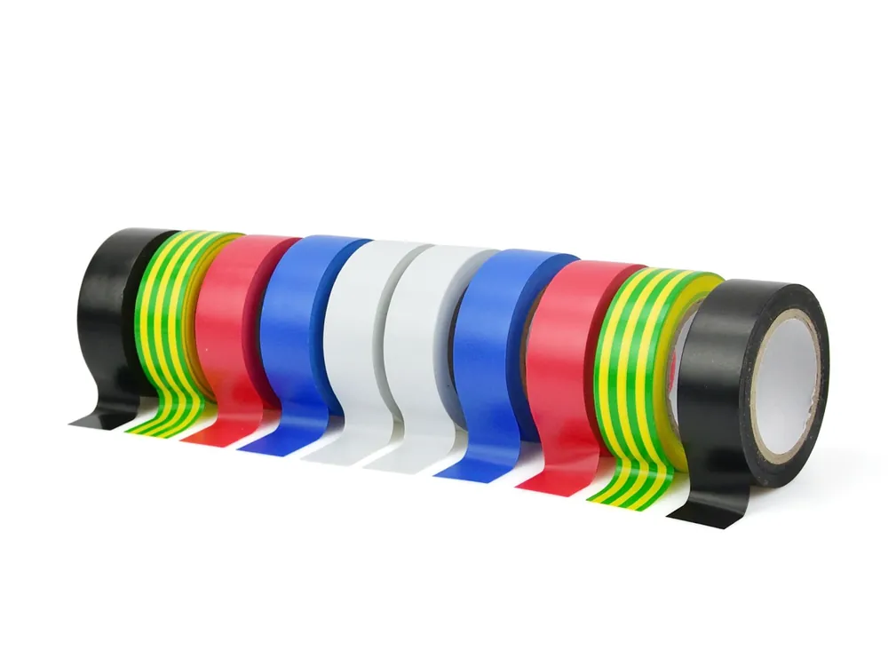 Barevná izolační páska 19 mm x 0,13 mm x 10 m - sada 10 ks G01383 GEKO