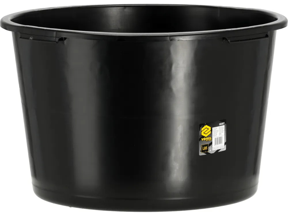 Stavební vana kulatá 85 l, nosnost 40 kg — 06407 Vorel