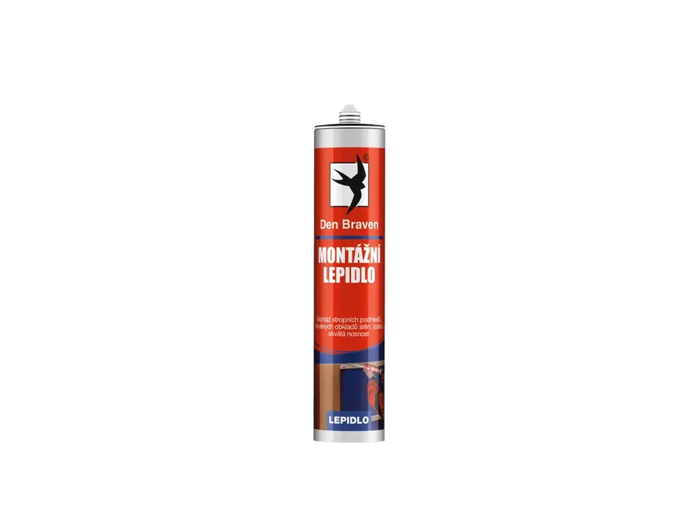 Montážní lepidlo 280 ml kartuše šedá