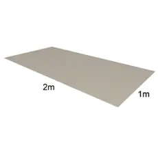Tabule VIPLANYL z poplastovaného plechu 2x1 mL 60/720 (šedomodrá – RAL 7031)