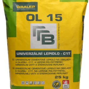 Lepidlo cementové C1T Bralep OL 15 25 kg