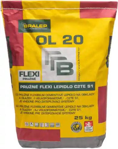 Lepidlo flexibilní C2TE S1 Bralep OL 20 25 kg
