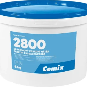 Barva fasádní silikonová Cemix 2800 8 kg