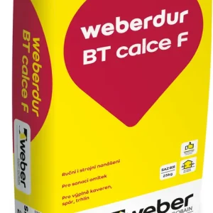 Omítka opravná weberdur BT calce F 25 kg