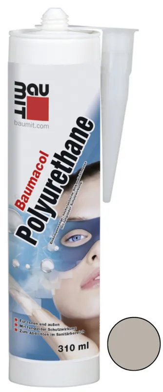 Tmel polyuretanový Baumit Baumacol Polyurethane šedý 310 ml