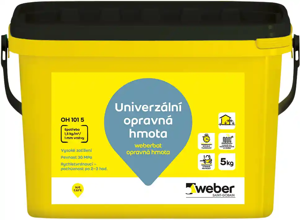 Hmota opravná weberbat 5 kg
