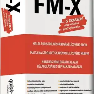 Hmota spárovací Quick-mix FM-X šedá 30 kg