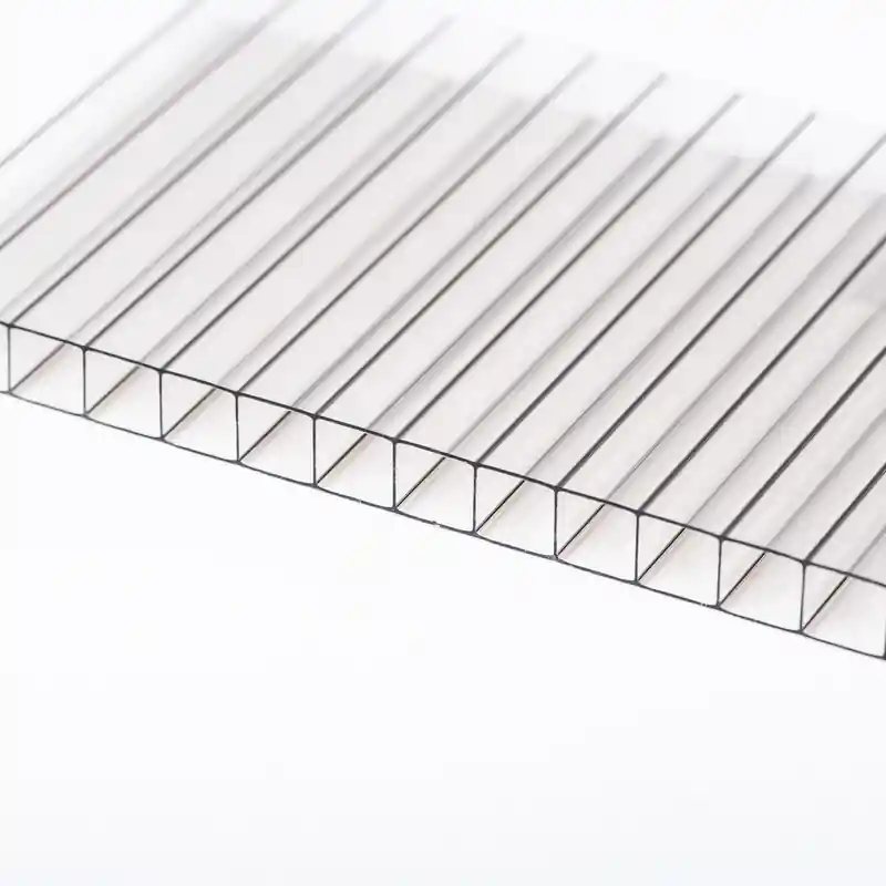 Deska polykarbonátová dutinková MULTICLEAR 10 BOX 2 WALL 2UV bronz 1250×5000 mm