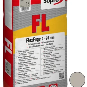 Hmota spárovací Sopro FlexFuge šedá 5 kg