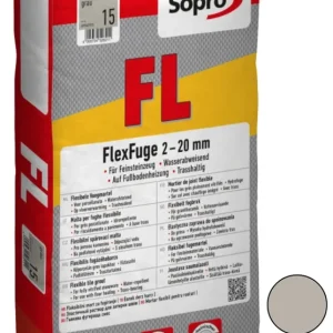 Hmota spárovací Sopro FlexFuge šedá 25 kg