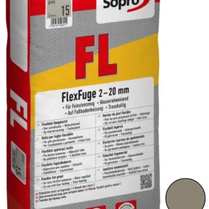 Hmota spárovací Sopro FlexFuge pískově šedá 25 kg