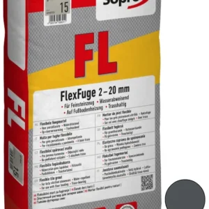 Hmota spárovací Sopro FlexFuge antracit 25 kg