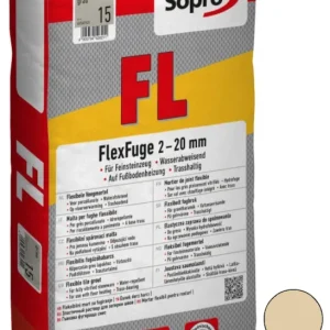 Hmota spárovací Sopro FlexFuge béžová 25 kg