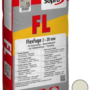 Hmota spárovací Sopro FlexFuge stříbřitě šedá 25 kg
