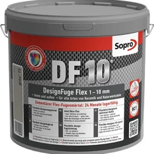 Hmota spárovací Sopro DF 10 pískově šedá 5 kg