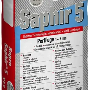 Hmota spárovací Sopro Saphir 5 šedá 15 kg