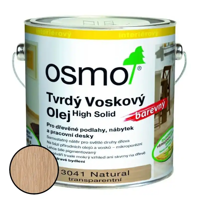 Olej tvrdý voskový Osmo Effekt 3041 natural 2,5 l