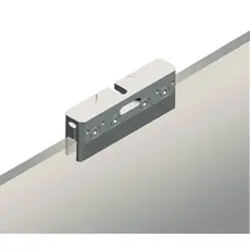 Vsazovací kování Eclisse pro celoskleněné dveře tl. 8 mm
