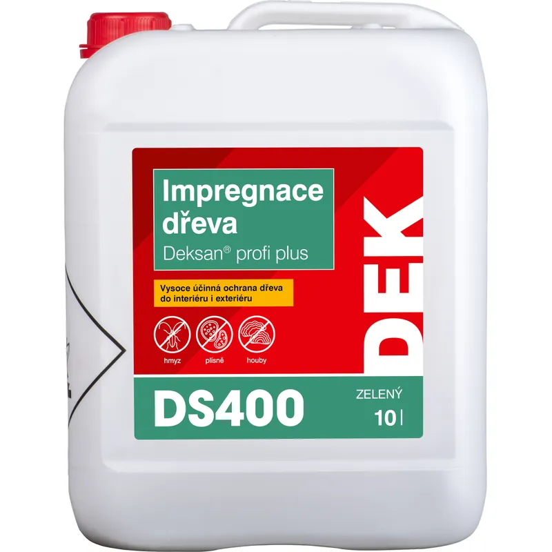 Přípravek impregnační DEKSAN PROFI PLUS zelený 10 l