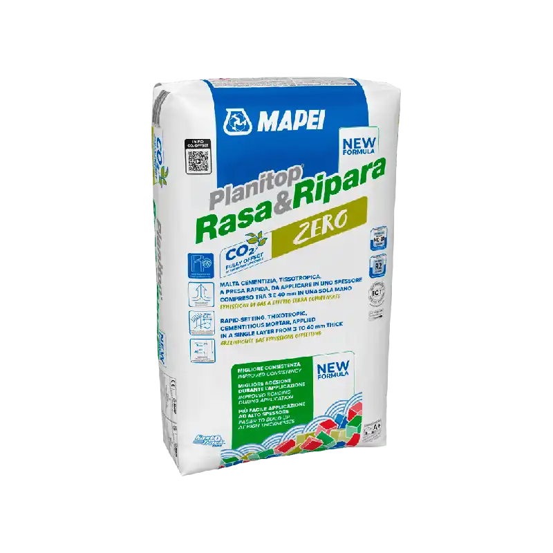Malta vyztužená vlákny Mapei Planitop Rasa & Ripara R2 zero 25 kg