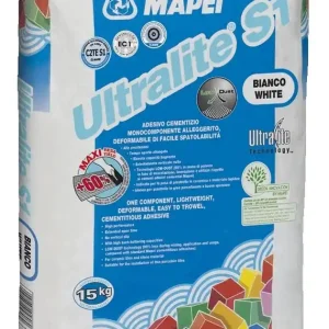 Lepidlo cementové Mapei Ultralite S1 šedé 15 kg