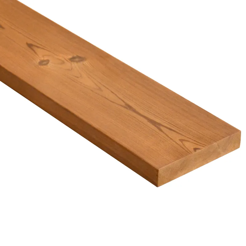 Prkno terasové AU-MEX Thermo borovice hladké 26×138×4 000 mm