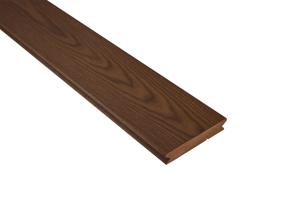 Prkno terasové AU-MEX Thermo jasan Clip 20×115×1 400 mm