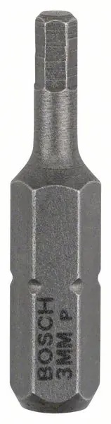Bit šroubovací Bosch Extra-Hart HEX3 25 mm 3 ks