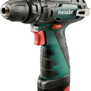 Šroubovák vrtací s příklepem AKU Metabo PowerMaxx SB Basic