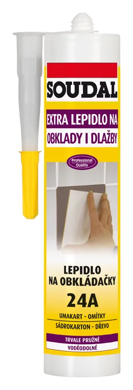 Lepidlo na obklady Soudal 24A 300 ml
