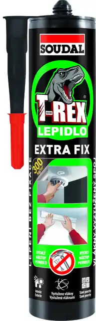 Lepidlo montážní Soudal T-REX EXTRA FIX 380 g