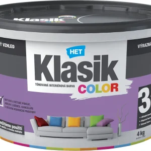 Malba interiérová HET Klasik Color fialový šeříkový 4 kg