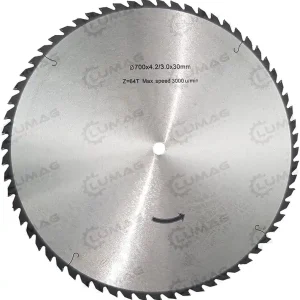 Kotouč pilový Lumag 5WS700HM 700×30 mm 60 z.