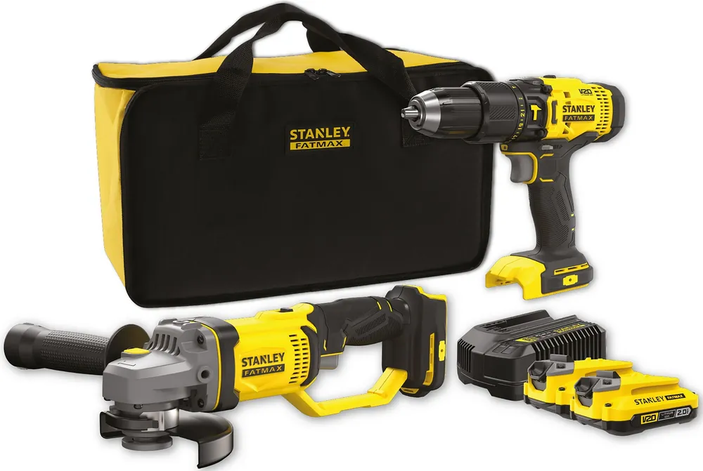 Sada AKU šroubovák + bruska Stanley FatMax SFMCK471D2S