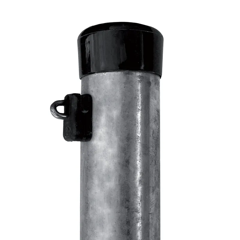 Sloupek kulatý Ideal Zn s příchytkou průměr 38 mm výška 2,0 m