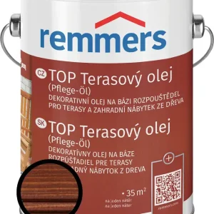 Olej terasový Remmers TOP rezavě hnědá, 5 l