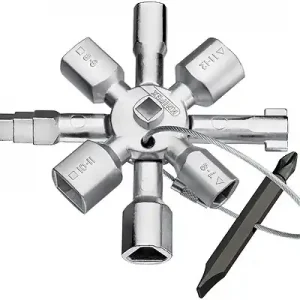 Klíč na rozvodné skříně Knipex TwinKey