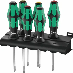 Sada šroubováků Wera Kraftform Plus Lasertip S/PH/PZ 6 ks