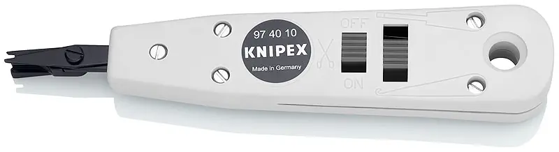 Nástroj pro koncovky na kabely UTP a STP Knipex