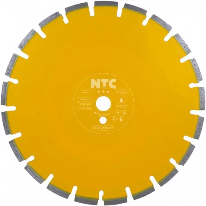 Kotouč řezný DIA NTC Asfalt Profi 450×25,4×2,9×10 mm