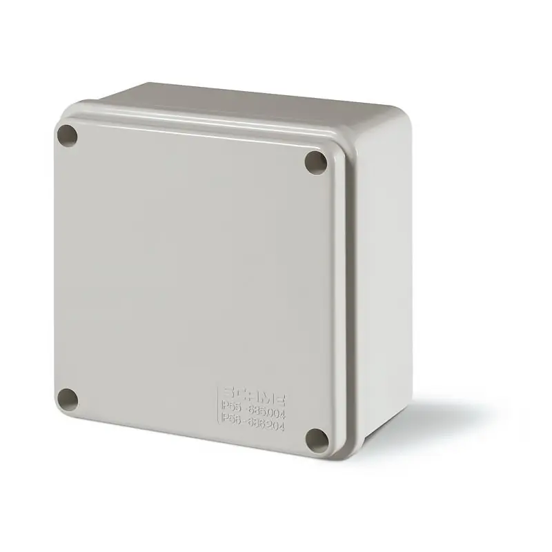 Krabice prázdná přisazená Scame Scabox 100×100×50 mm