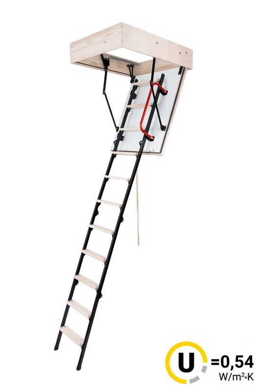 Schody půdní protipožární OMAN Mini EI 45 90x70 cm (2,8 m)