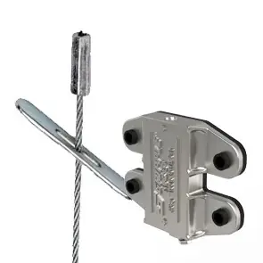 Závěs boční Gripple Butterfly Trapeze 2 průchozí kotva 1 m