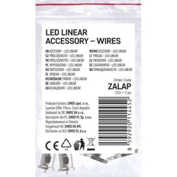 ZALAP Příslušenství pro závěsnou montáž lineárních svítidel ORTO EMOS Lighting