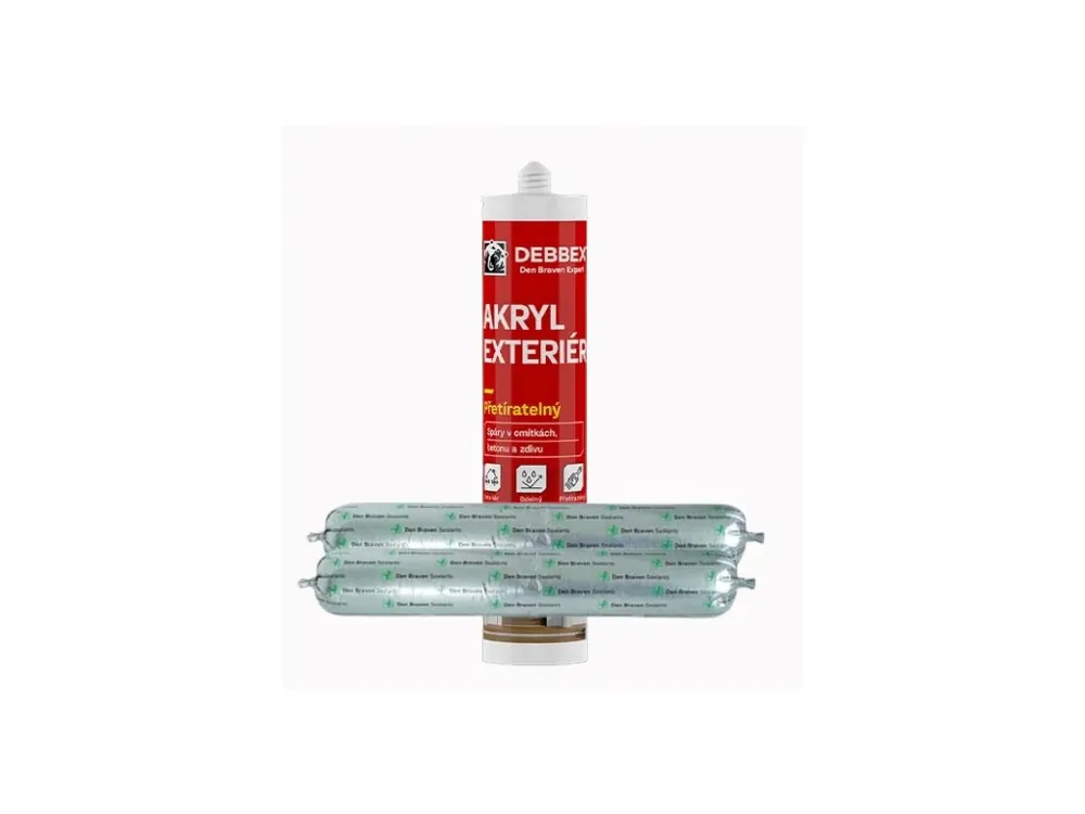 Akryl Exteriér 600 ml salám bílá