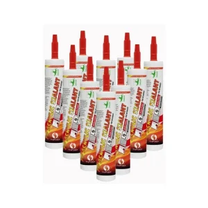 12x Akrylový protipožární tmel 280 ml bílý AKCE