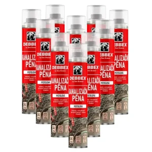 12x Kanalizační pěna 750 ml pistolová AKCE