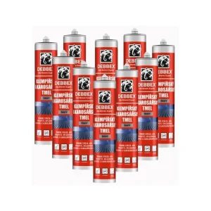 12x Klempířský a karosářský tmel 280 ml šedý AKCE