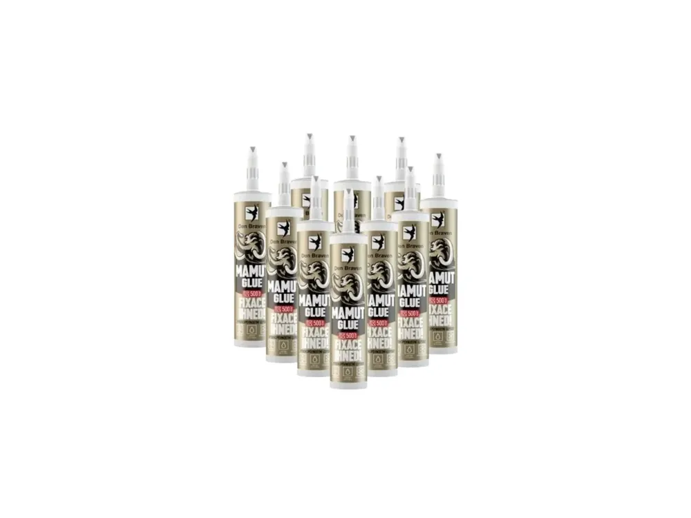 12x MAMUT GLUE High Tack 290 ml černé AKCE
